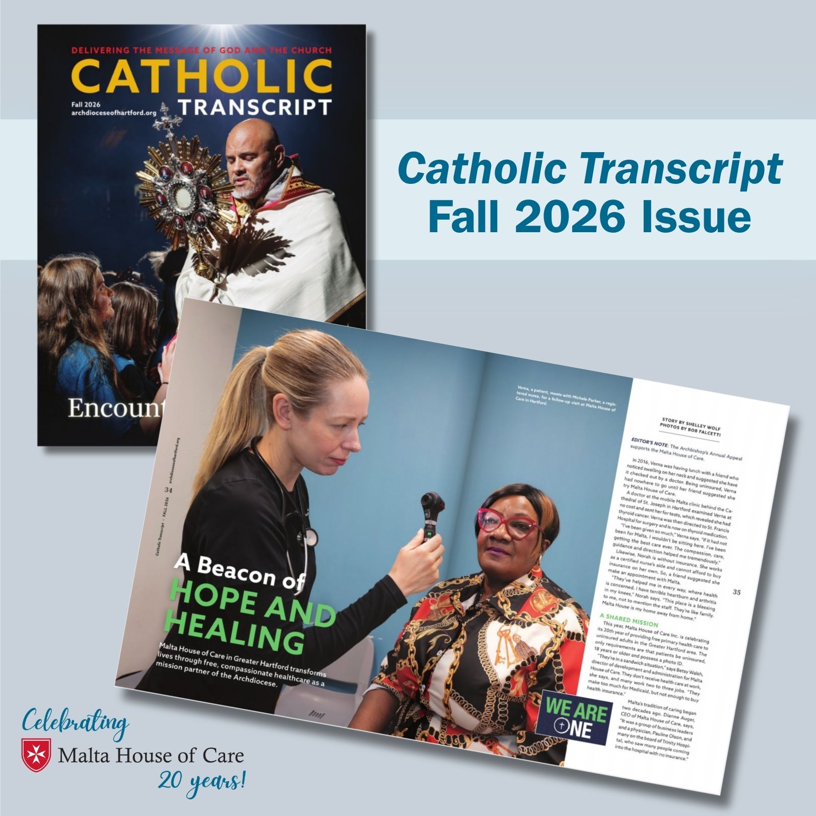Celebrating Malta’s Mission in the Catholic Transcript